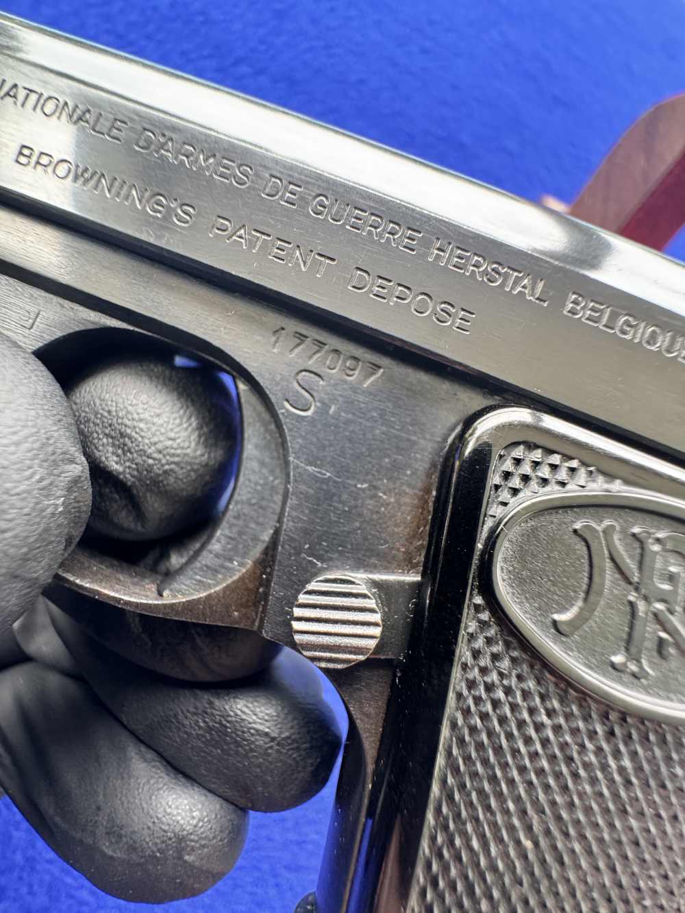 1958 Baby Browning .25 ACP Belgium Fabrique Nationale-img-4