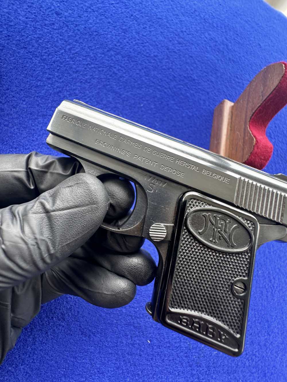 1958 Baby Browning .25 ACP Belgium Fabrique Nationale-img-3