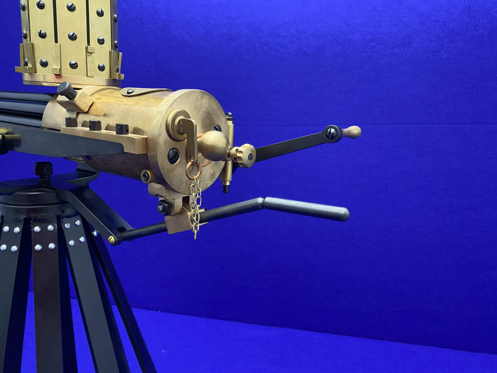 RARE HAND CRAFTED Valley Engraving 1878 Gatling Gun 10-Barrel Rotary 22LR-img-14