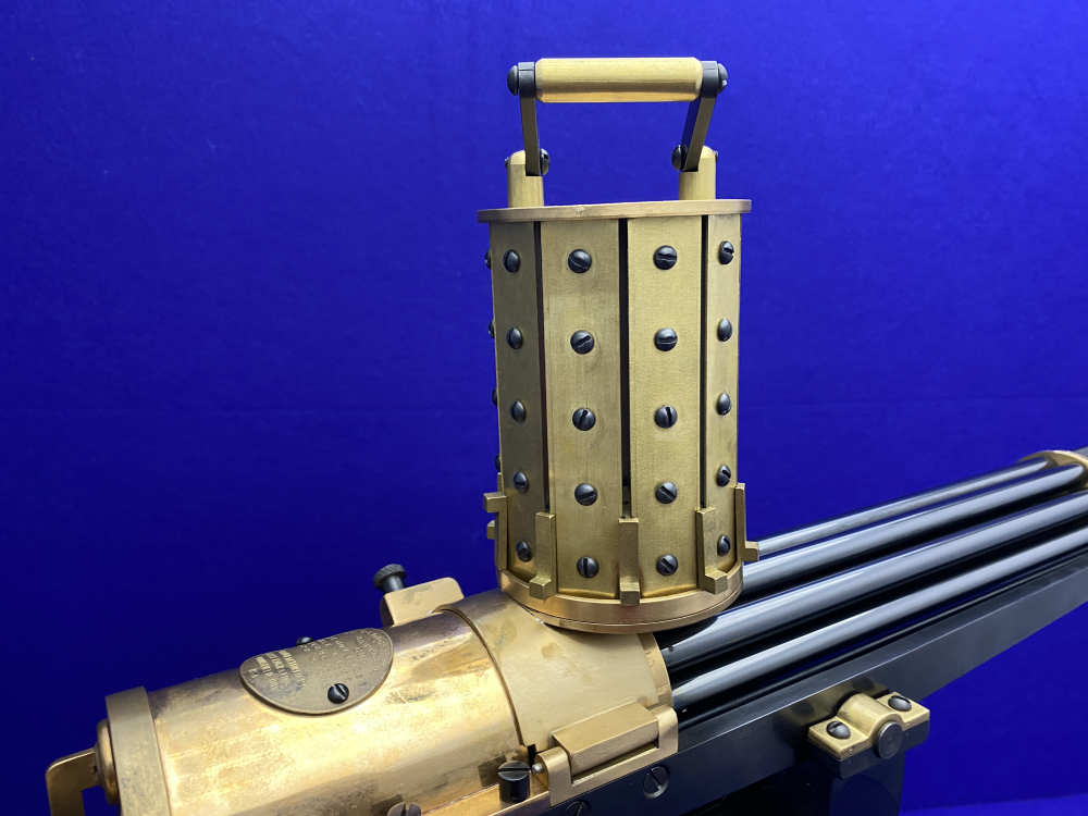 RARE HAND CRAFTED Valley Engraving 1878 Gatling Gun 10-Barrel Rotary 22LR-img-20