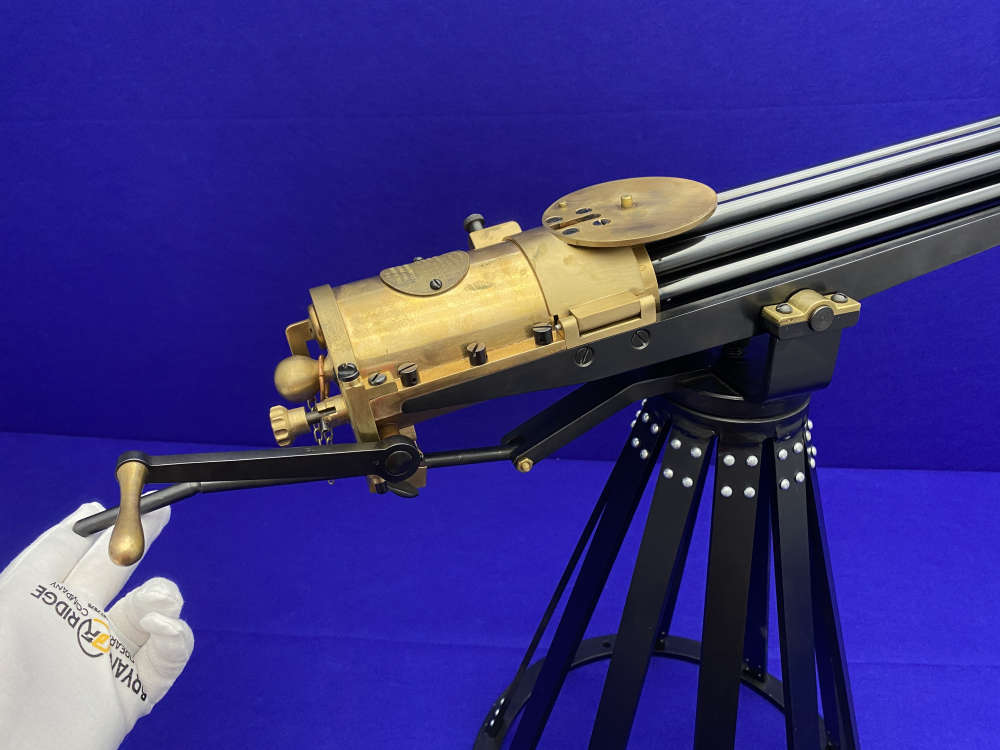 RARE HAND CRAFTED Valley Engraving 1878 Gatling Gun 10-Barrel Rotary 22LR-img-24