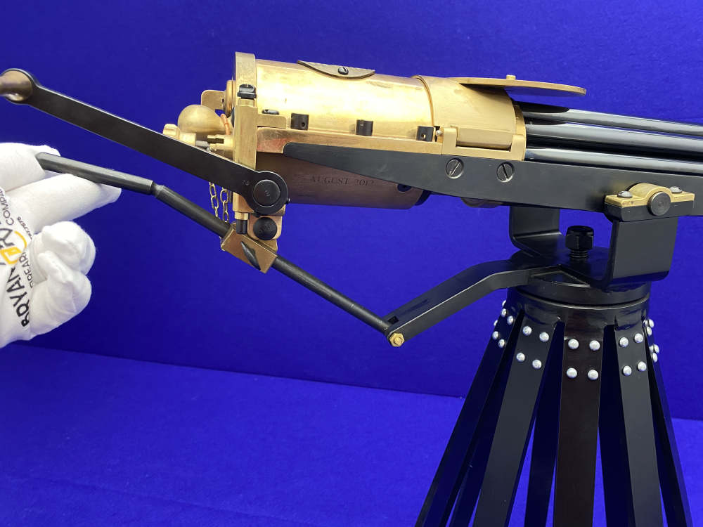 RARE HAND CRAFTED Valley Engraving 1878 Gatling Gun 10-Barrel Rotary 22LR-img-26