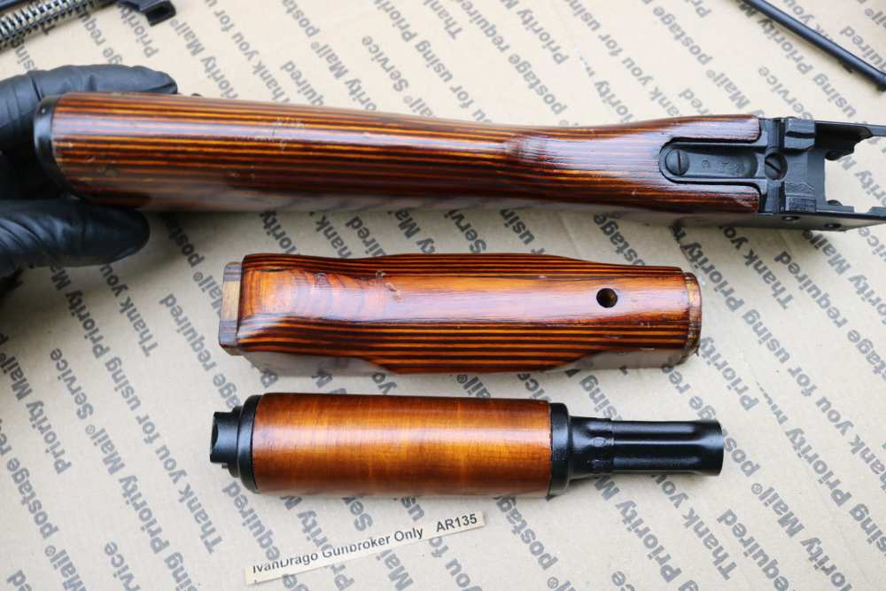Russian AKM Parts Kit 100% Matching AK47 AK Izzy 1974 HANDPICK Wood Stock-img-21