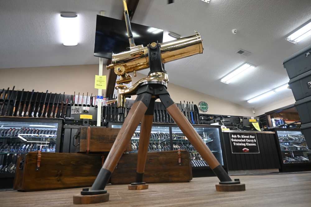 1877 "Bulldog" Gatling Gun - Colt Manufactured Remake #38 of 50 Unfired-img-5