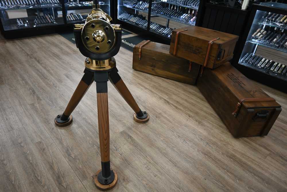 1877 "Bulldog" Gatling Gun - Colt Manufactured Remake #38 of 50 Unfired-img-7
