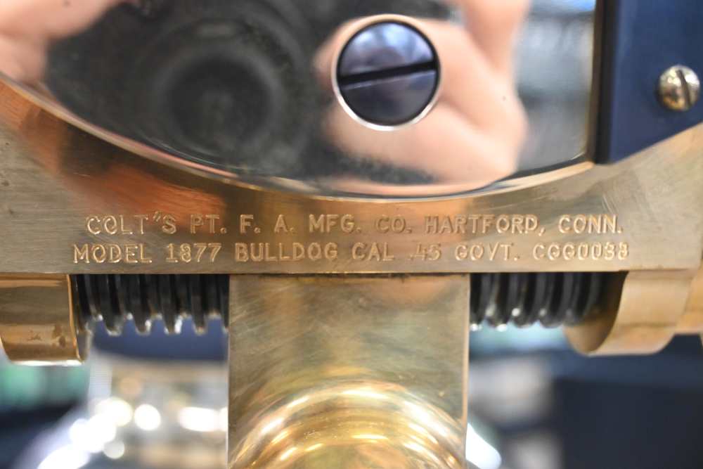 1877 "Bulldog" Gatling Gun - Colt Manufactured Remake #38 of 50 Unfired-img-12