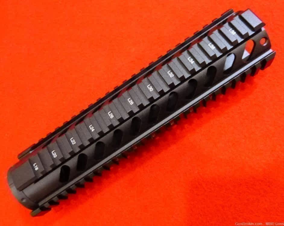 AR 15 10" Free Float Quad Rail Mid Length -img-1