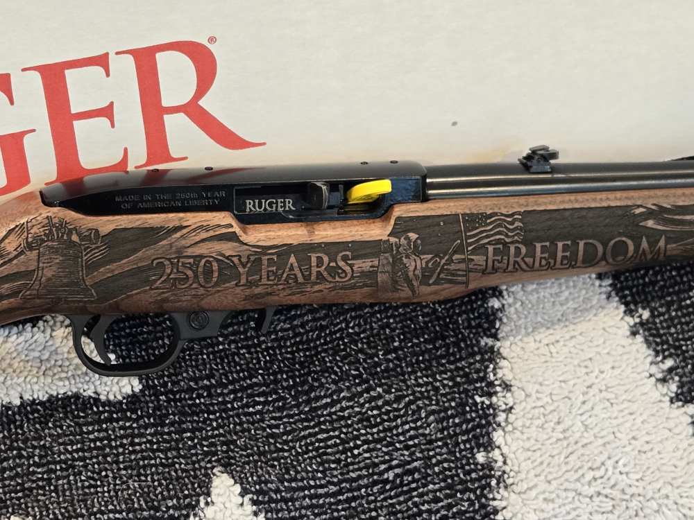 Ruger 10/22 AMERICA 250TH ANNIVERSARY LIMITED TALO COMMEMORATIVE 32048 -img-2