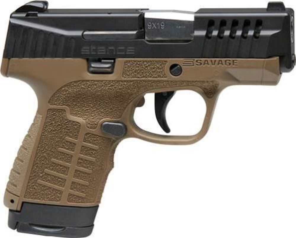 Savage Arms Stance MC9 9mm 3.2" 1:10" Bbl FDE Semi-Auto Pistol 67005-img-0