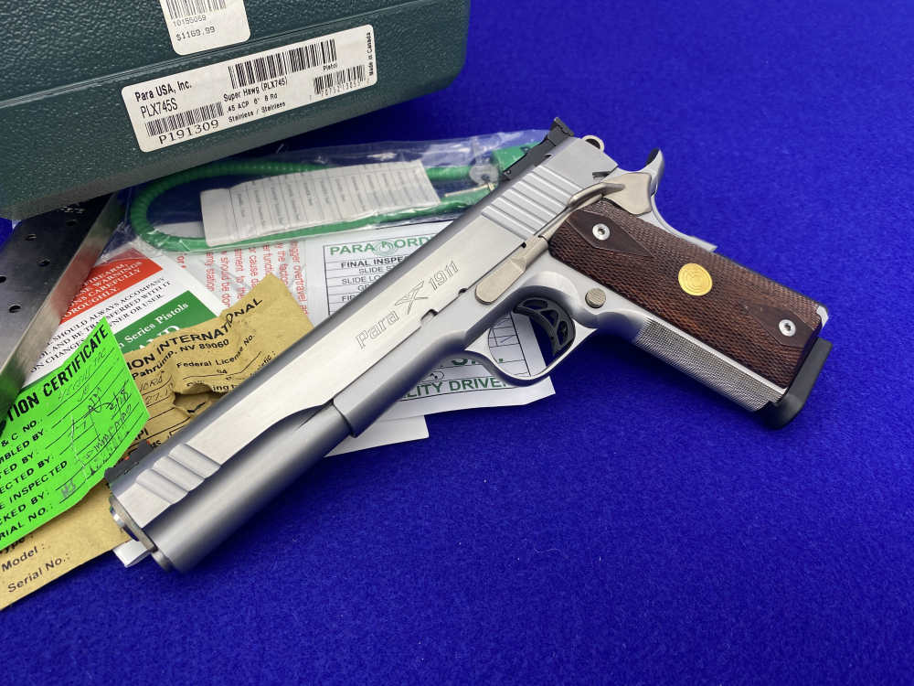 Para Super Hawg .45 ACP Stainless 6" *RARE DISCONTINUED SEMI-AUTO PISTOL*-img-3