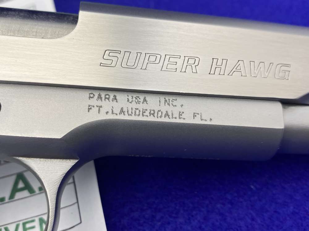 Para Super Hawg .45 ACP Stainless 6" *RARE DISCONTINUED SEMI-AUTO PISTOL*-img-23