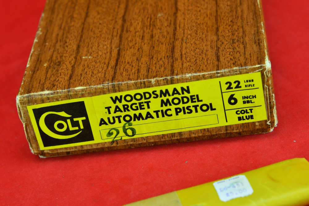 100% NIB 1966 Colt Woodsman .22 LR - *W/ Original Box + 4 mags*-img-6