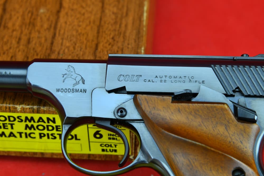 100% NIB 1966 Colt Woodsman .22 LR - *W/ Original Box + 4 mags*-img-1
