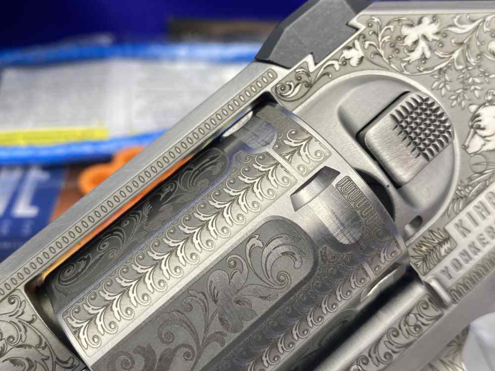 Kimber K6s .357 Magnum 2" Stainless *BEAUTIFUL LASER-ENGRAVED REVOLVER*-img-12
