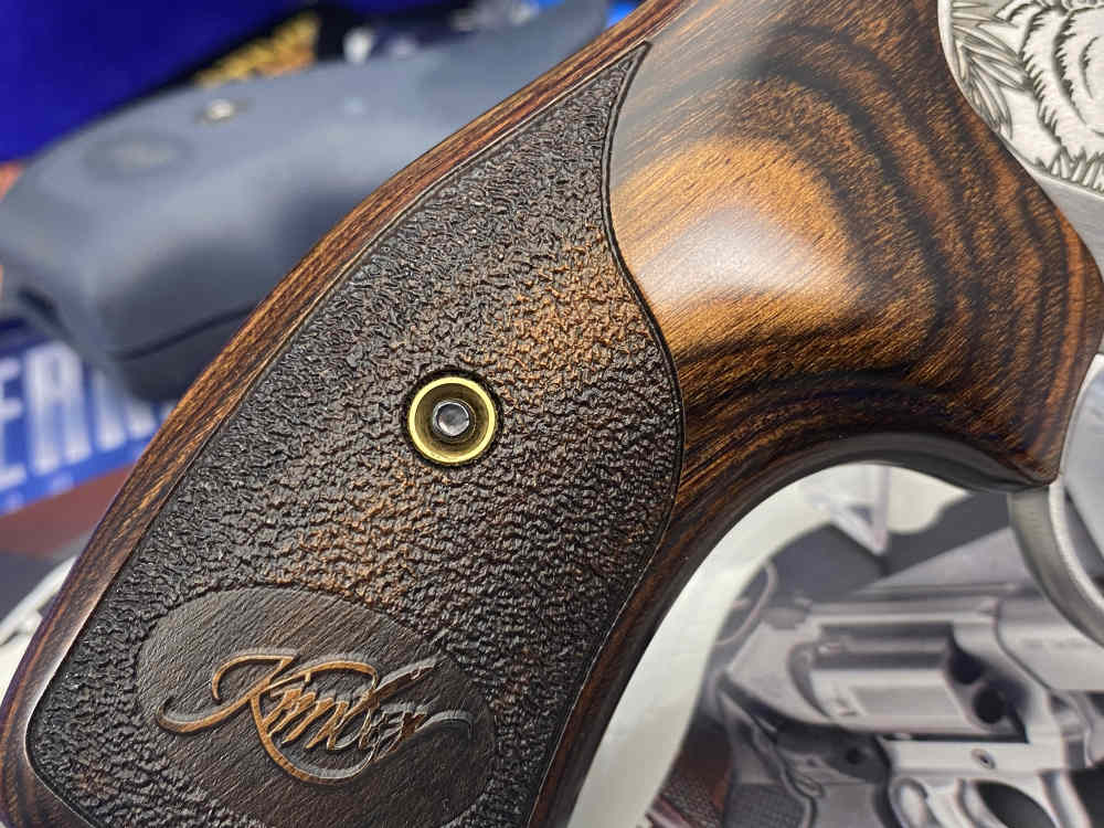 Kimber K6s .357 Magnum 2" Stainless *BEAUTIFUL LASER-ENGRAVED REVOLVER*-img-21