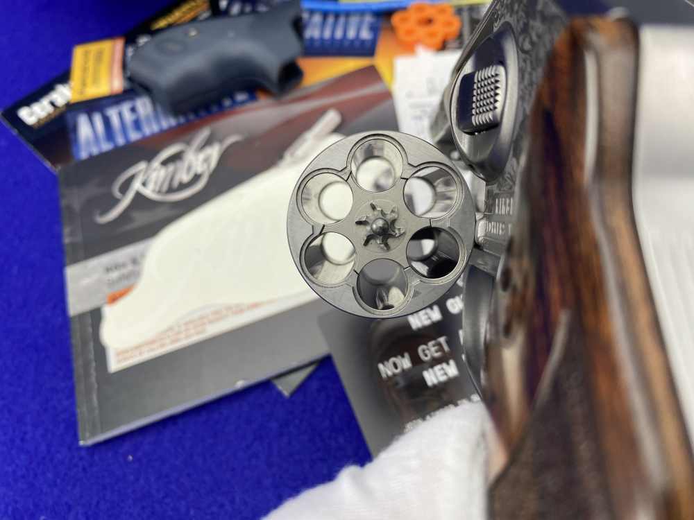 Kimber K6s .357 Magnum 2" Stainless *BEAUTIFUL LASER-ENGRAVED REVOLVER*-img-41