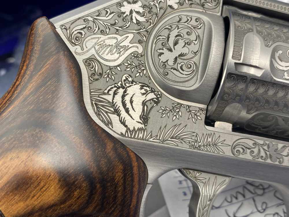Kimber K6s .357 Magnum 2" Stainless *BEAUTIFUL LASER-ENGRAVED REVOLVER*-img-23
