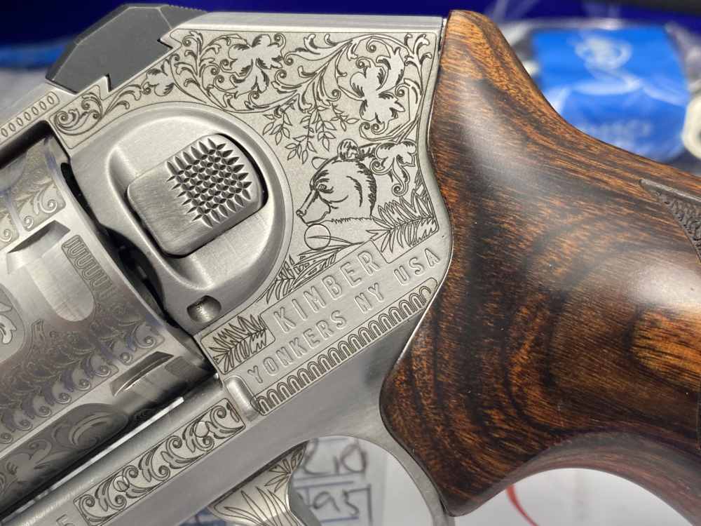 Kimber K6s .357 Magnum 2" Stainless *BEAUTIFUL LASER-ENGRAVED REVOLVER*-img-8