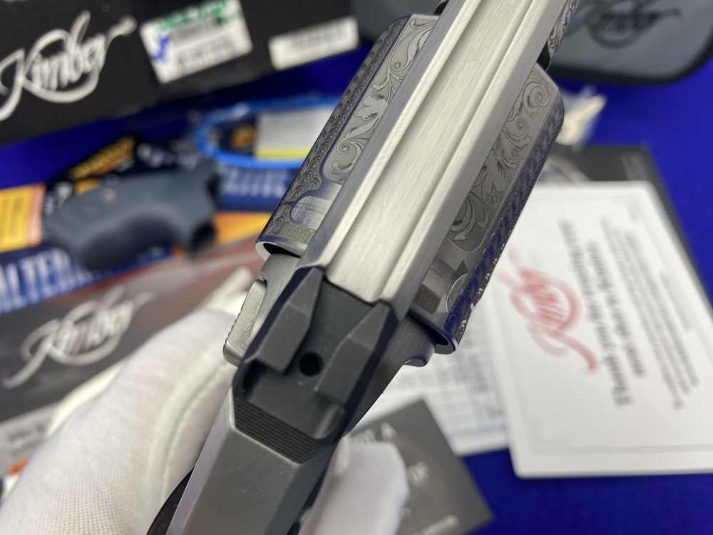 Kimber K6s .357 Magnum 2" Stainless *BEAUTIFUL LASER-ENGRAVED REVOLVER*-img-34