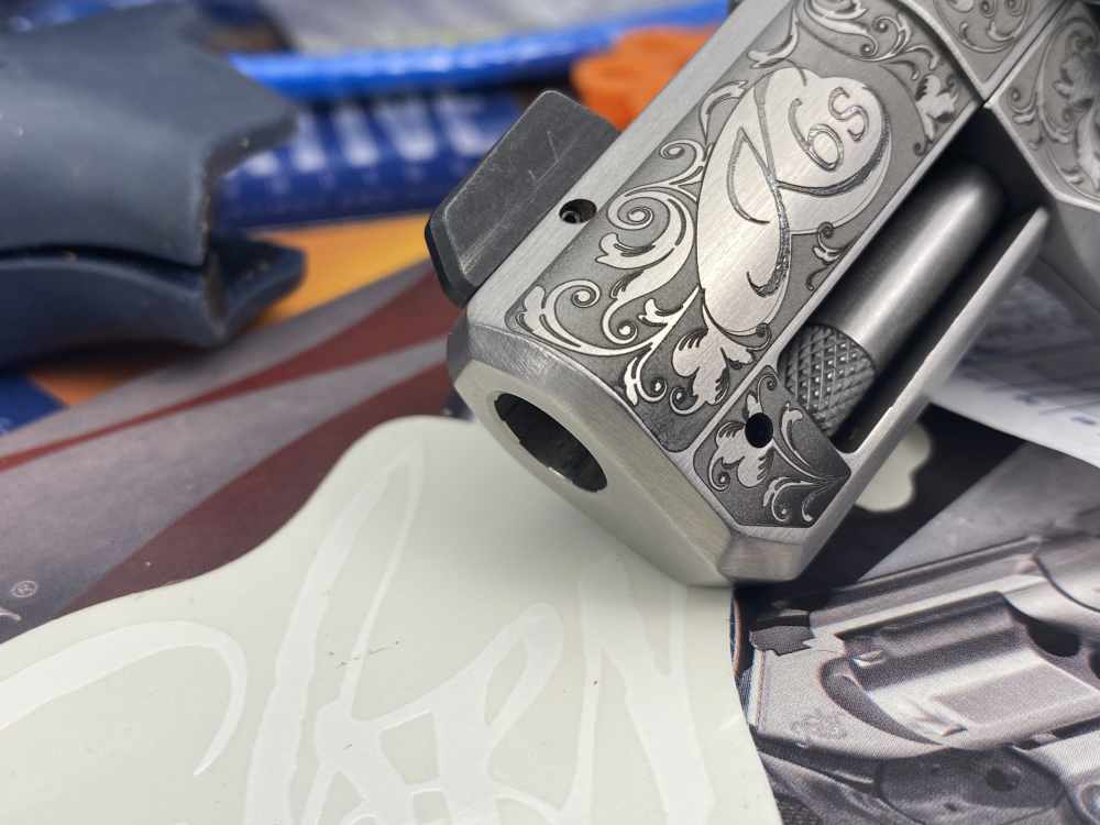 Kimber K6s .357 Magnum 2" Stainless *BEAUTIFUL LASER-ENGRAVED REVOLVER*-img-16