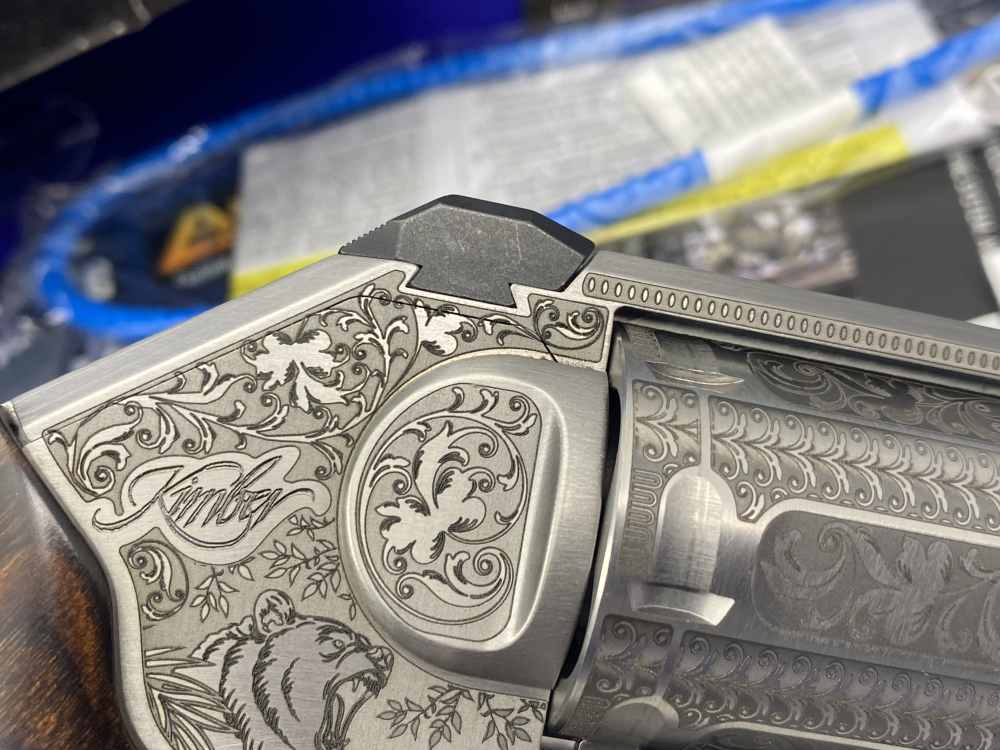 Kimber K6s .357 Magnum 2" Stainless *BEAUTIFUL LASER-ENGRAVED REVOLVER*-img-27