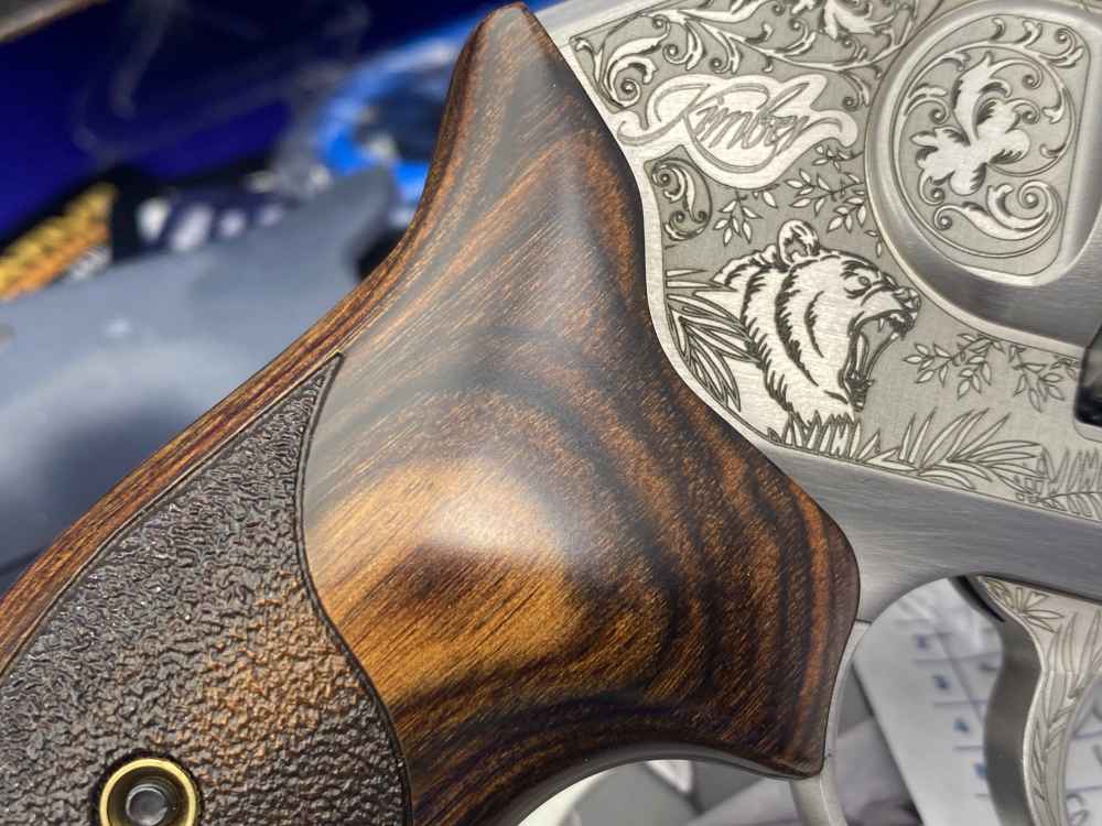 Kimber K6s .357 Magnum 2" Stainless *BEAUTIFUL LASER-ENGRAVED REVOLVER*-img-22