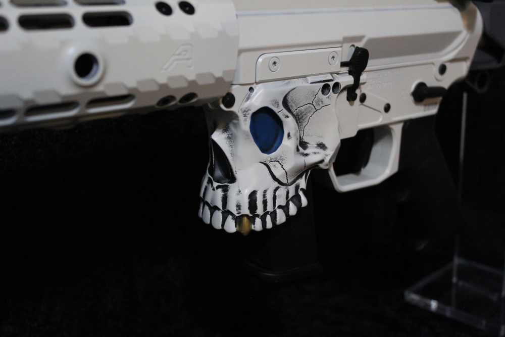 CUSTOM Sharp Bros 9mm Rifle w/ Q the Fix Stock & Custom Paint-img-11