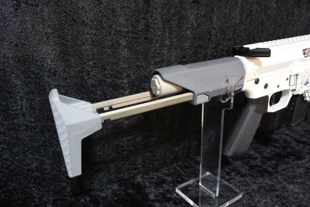 CUSTOM Sharp Bros 9mm Rifle w/ Q the Fix Stock & Custom Paint-img-7