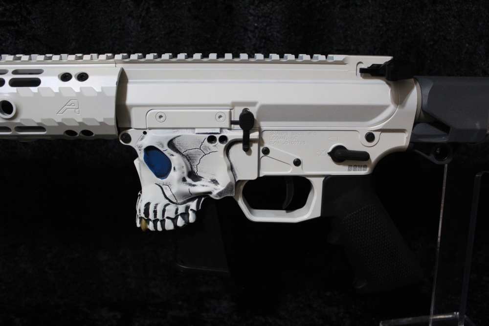 CUSTOM Sharp Bros 9mm Rifle w/ Q the Fix Stock & Custom Paint-img-10