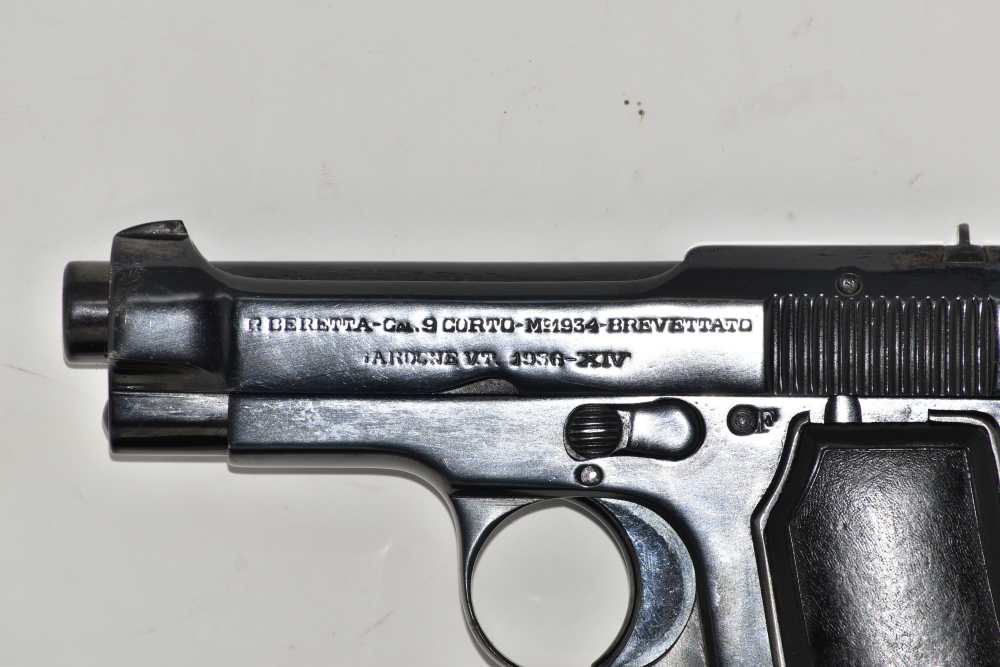 Beretta Model 1934 .380 ACP 1936-XIV Matching SN Possible Crown/RE Reblue?-img-23