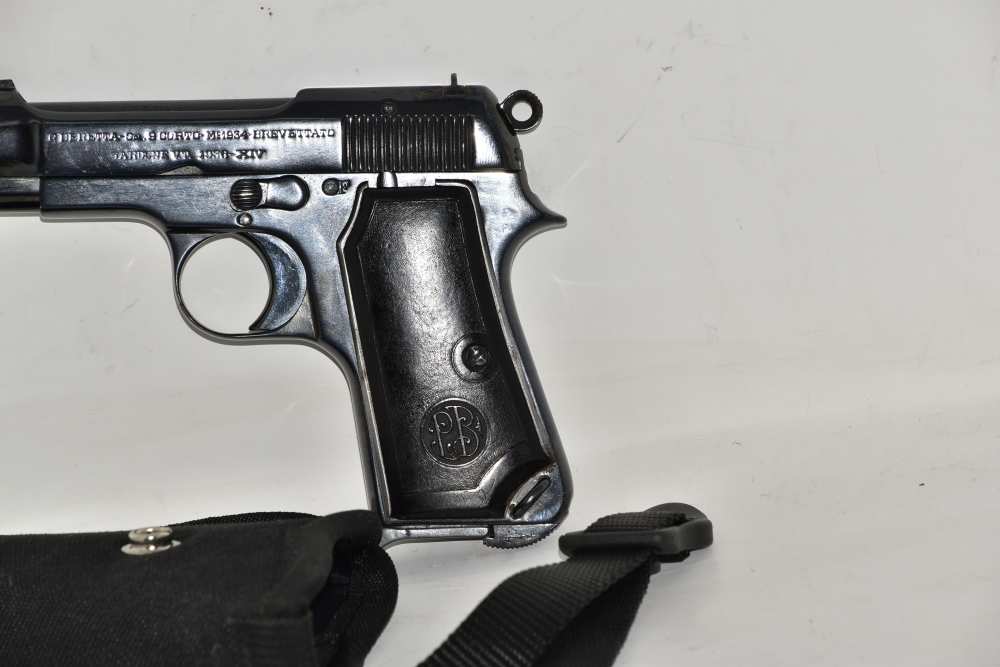 Beretta Model 1934 .380 ACP 1936-XIV Matching SN Possible Crown/RE Reblue?-img-22