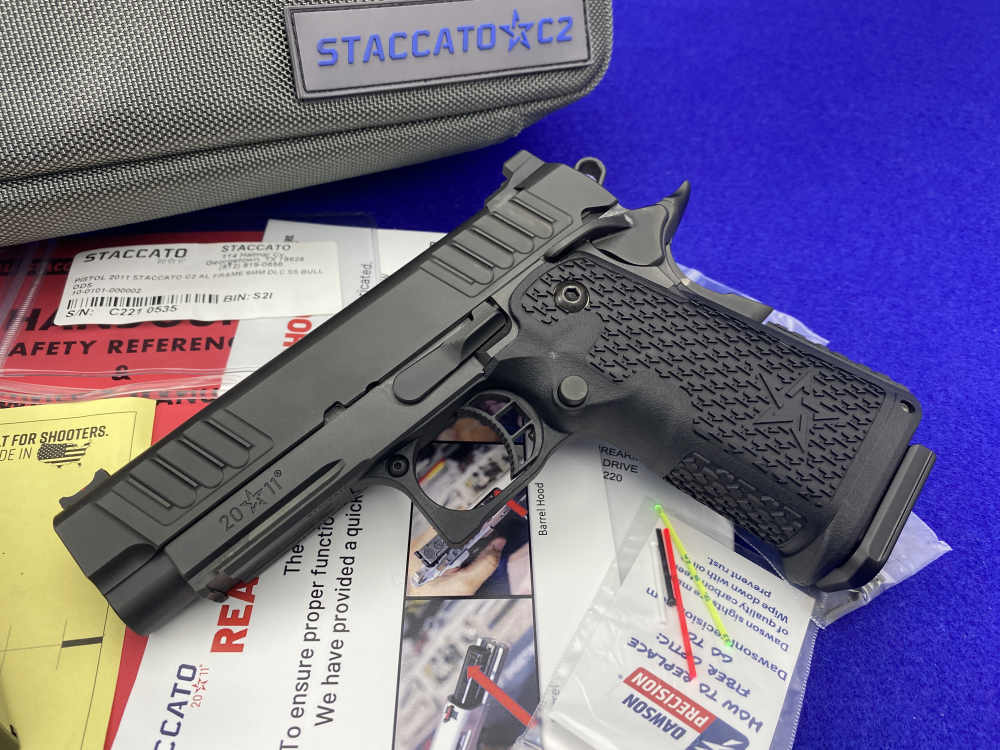 Staccato 2011 C2 9mm Black 3.9" *REDEFINING THE COMPACT CARRY GUN*-img-0