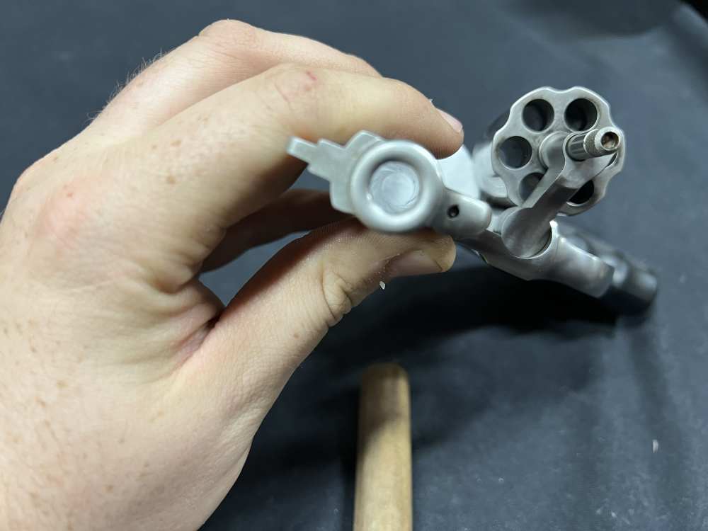 Smith and Wesson 66-5 Combat magnum 357 mag 2.5” bbl stainless 66 Revolver-img-12