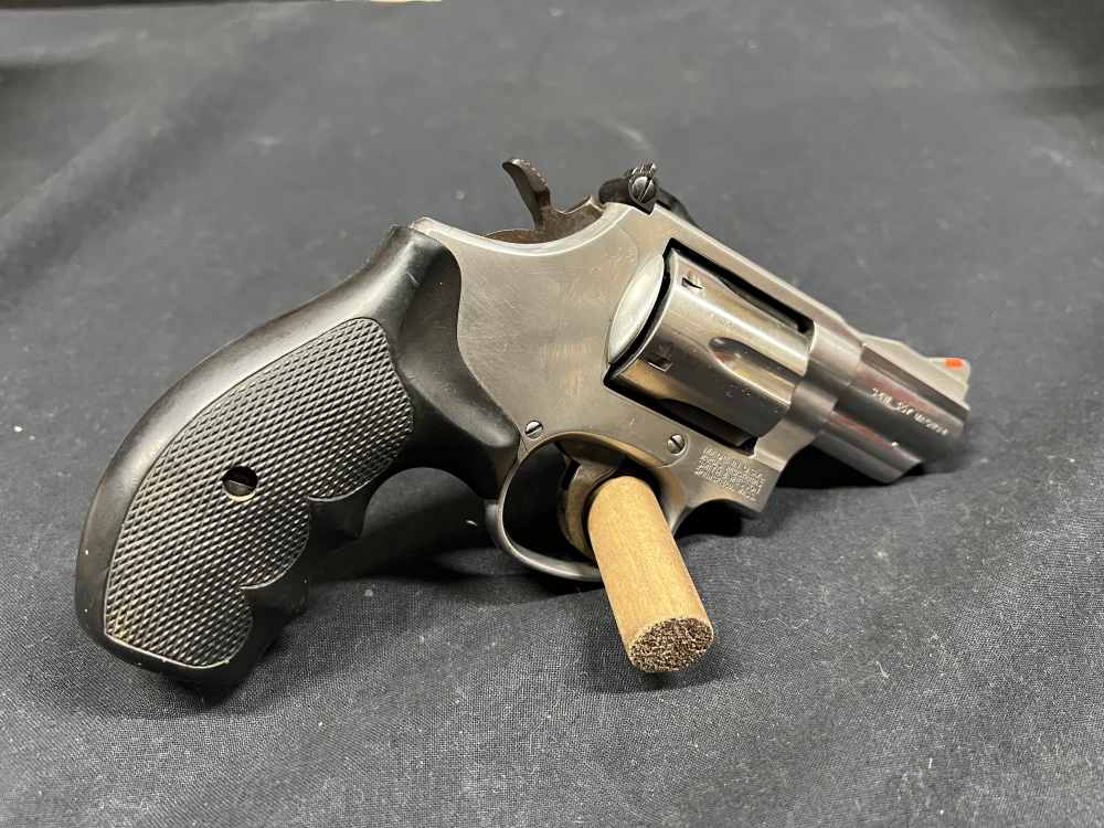 Smith and Wesson 66-5 Combat magnum 357 mag 2.5” bbl stainless 66 Revolver-img-0