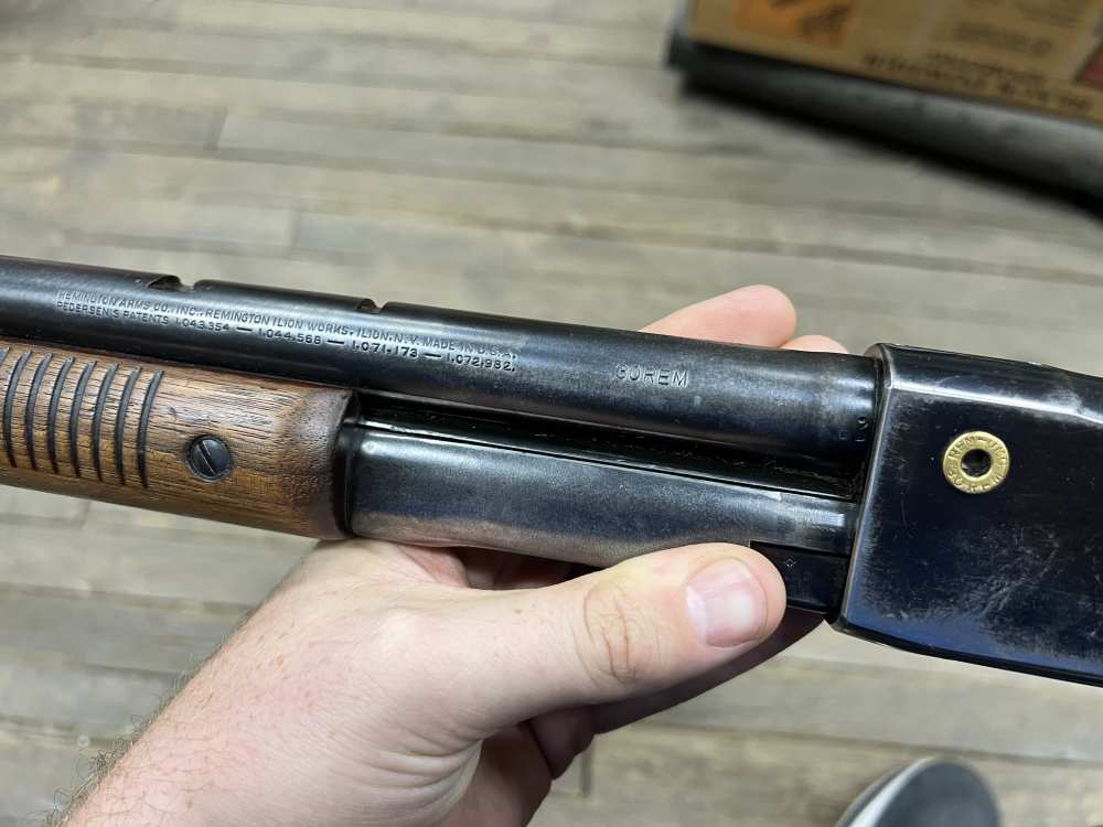 Remington 141 30 rem 22” transitional 1935 pre-gamemaster pump action rifle-img-8