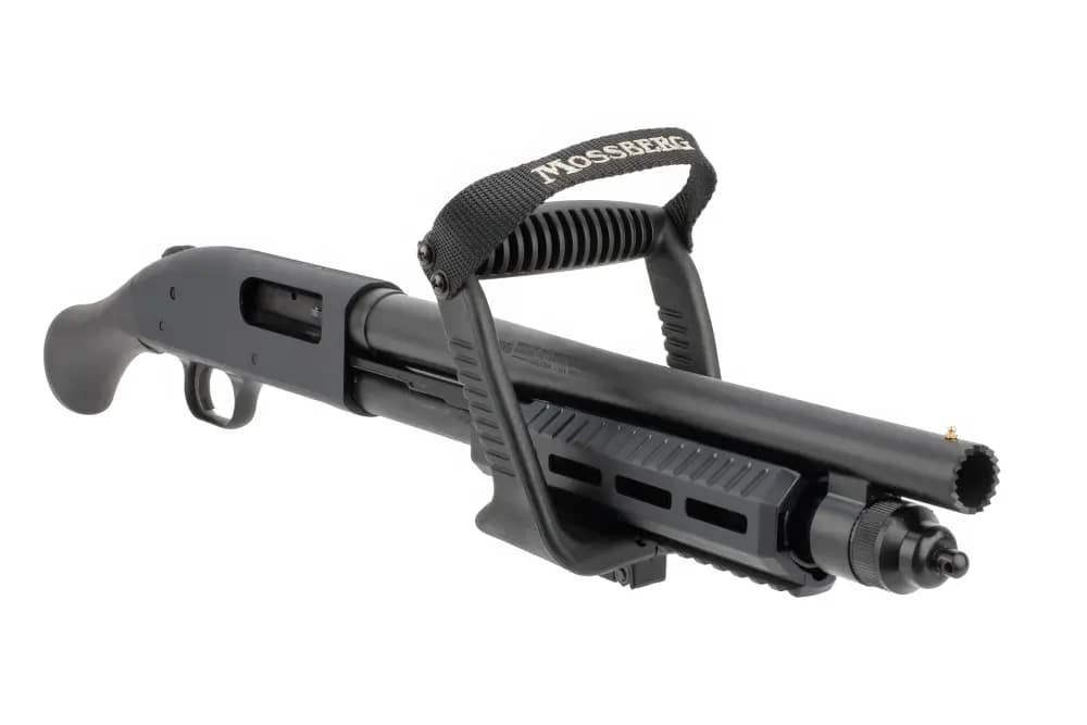 MOSSBERG 590 SHOCKWAVE SHOCK N SAW Pump Action Shotgun 12g Drilled Tapped-img-1