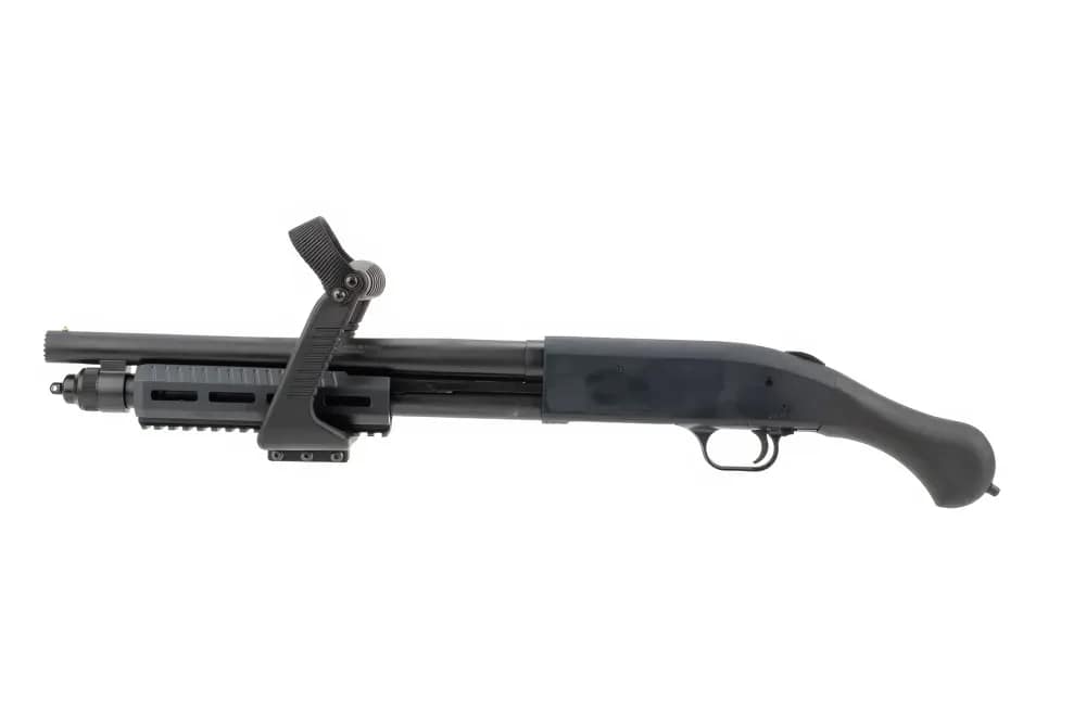 MOSSBERG 590 SHOCKWAVE SHOCK N SAW Pump Action Shotgun 12g Drilled Tapped-img-2
