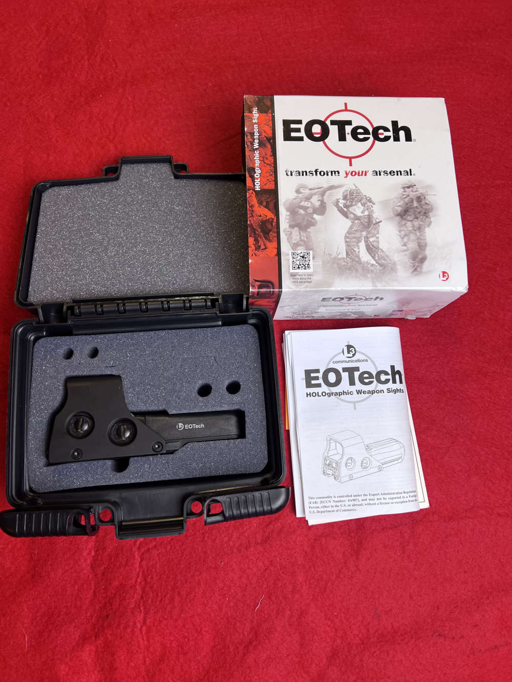 EOTech 552 HWS 1x Holosight 1 MOA/68 MOA 552.A65-img-0
