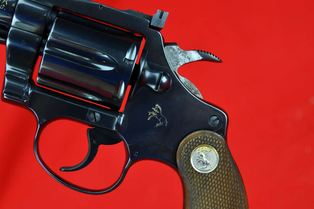 FINE 2-1/2" Colt Diamondback - Royal Blue - .38 Spl.-img-4