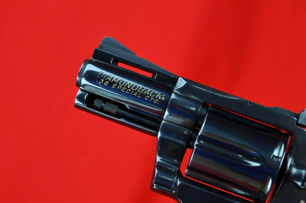FINE 2-1/2" Colt Diamondback - Royal Blue - .38 Spl.-img-6