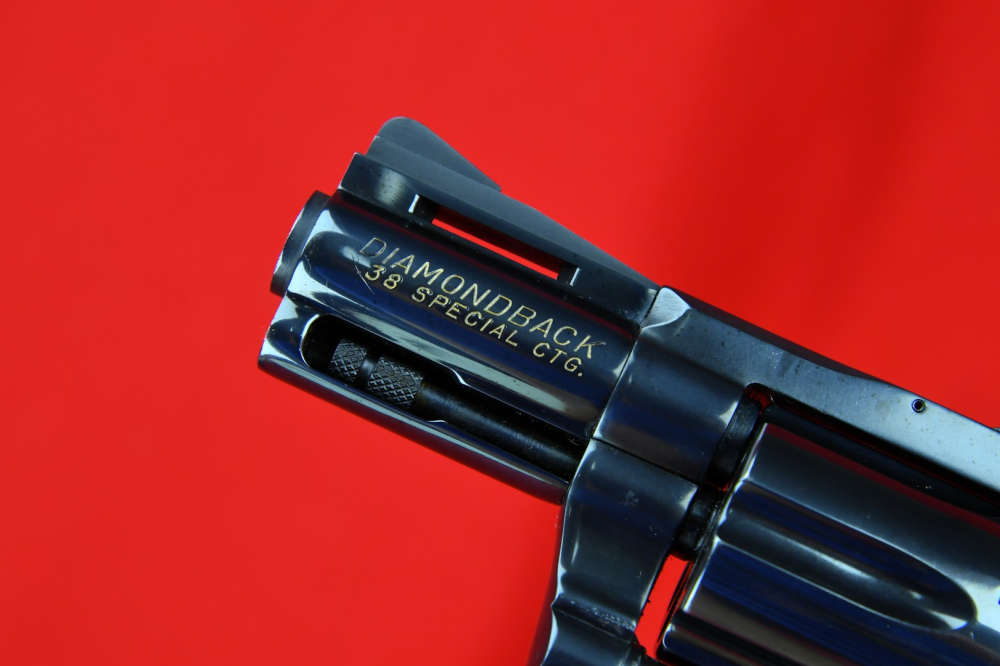 FINE 2-1/2" Colt Diamondback - Royal Blue - .38 Spl.-img-2