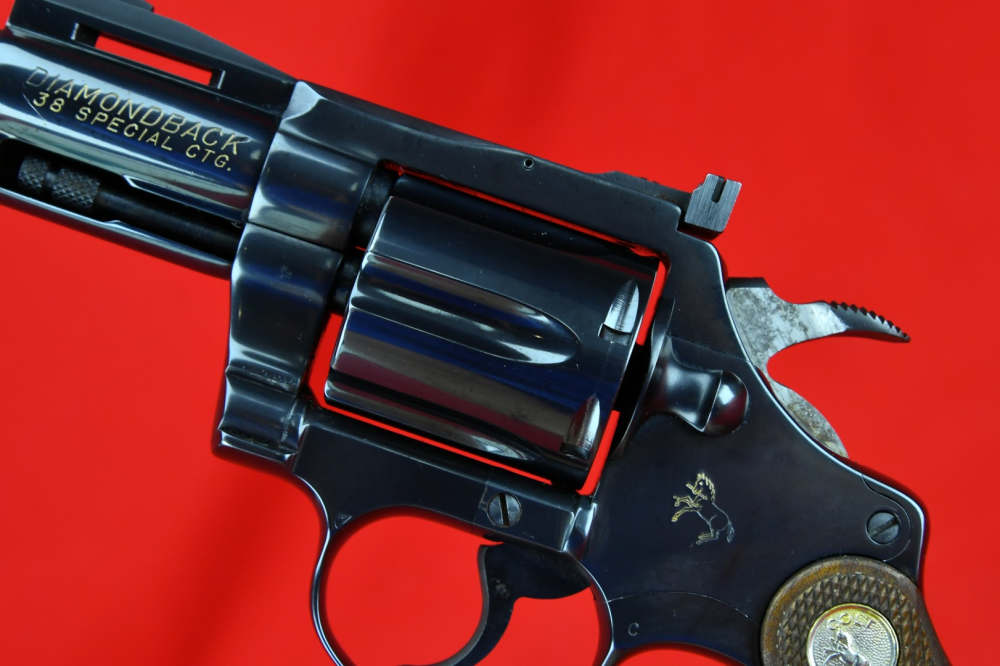 FINE 2-1/2" Colt Diamondback - Royal Blue - .38 Spl.-img-5