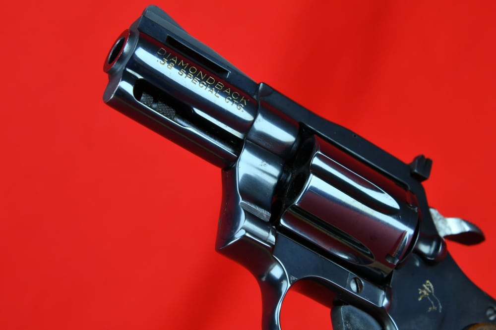 FINE 2-1/2" Colt Diamondback - Royal Blue - .38 Spl.-img-7