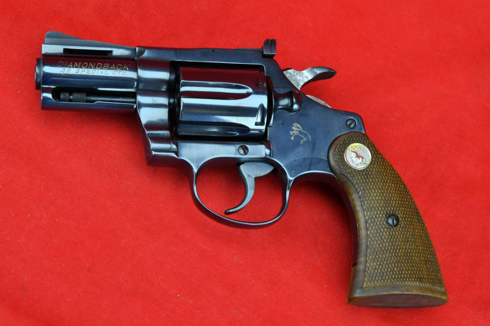 FINE 2-1/2" Colt Diamondback - Royal Blue - .38 Spl.-img-32
