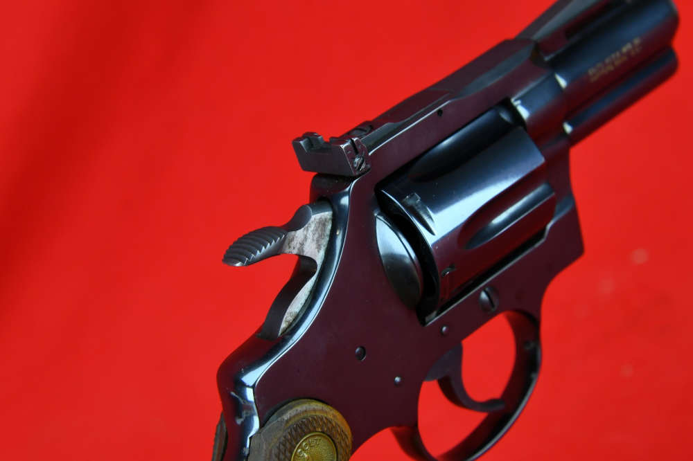 FINE 2-1/2" Colt Diamondback - Royal Blue - .38 Spl.-img-17