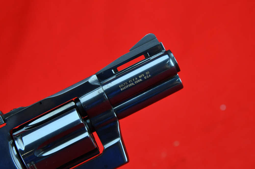 FINE 2-1/2" Colt Diamondback - Royal Blue - .38 Spl.-img-11