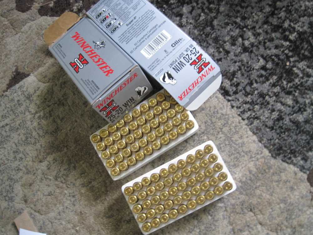 25-20 Winchester Ammo 86 Grain Soft Point 100 rounds  x2520-img-0