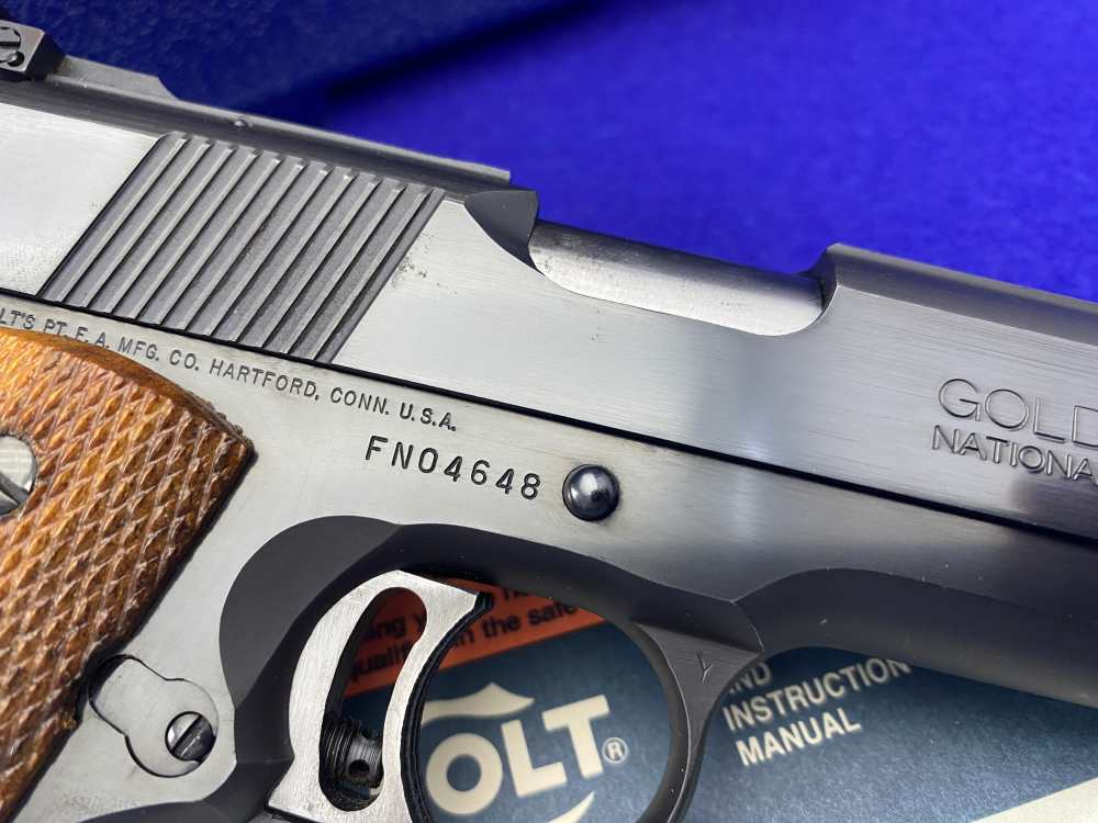 1984 Colt MK IV / Series 80 Gold Cup National Match .45ACP *FANTASTIC COLT*-img-16