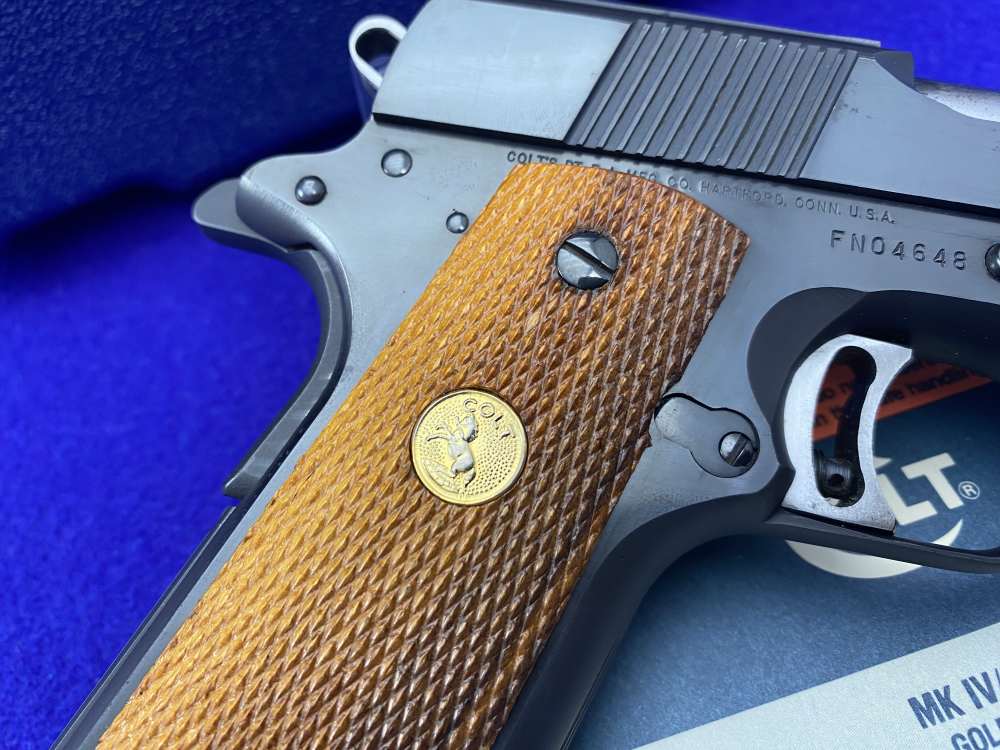 1984 Colt MK IV / Series 80 Gold Cup National Match .45ACP *FANTASTIC COLT*-img-13