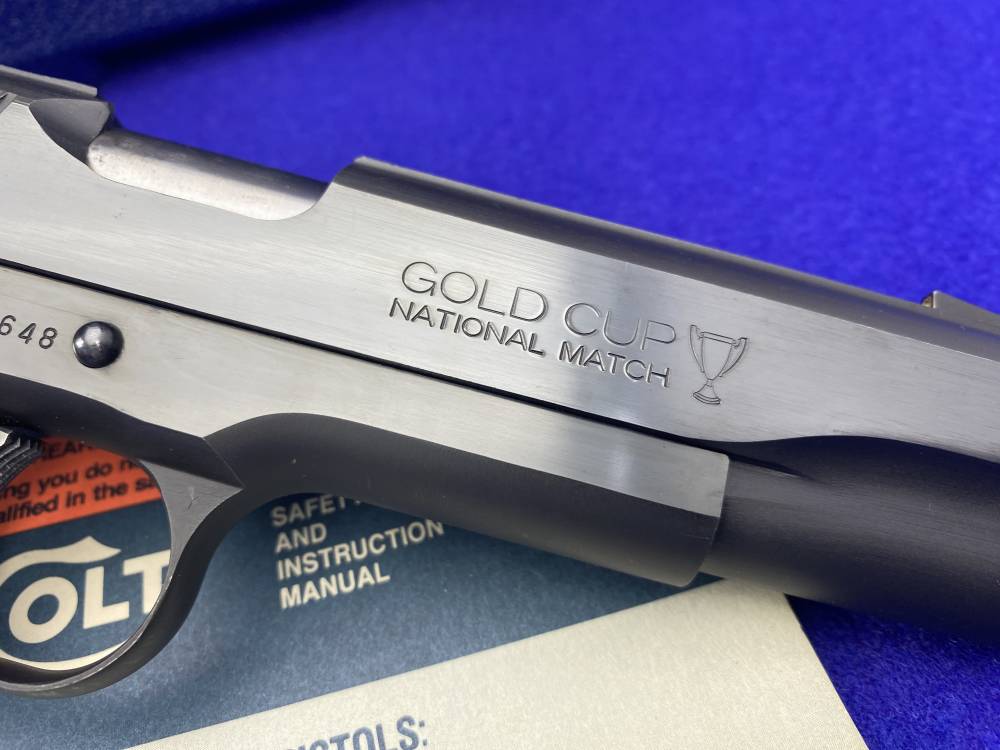 1984 Colt MK IV / Series 80 Gold Cup National Match .45ACP *FANTASTIC COLT*-img-17